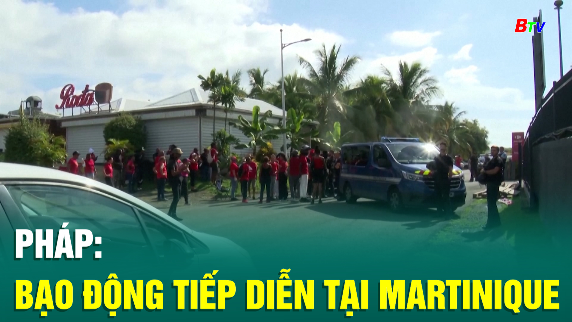 Pháp: bạo động tiếp diễn tại Martinique