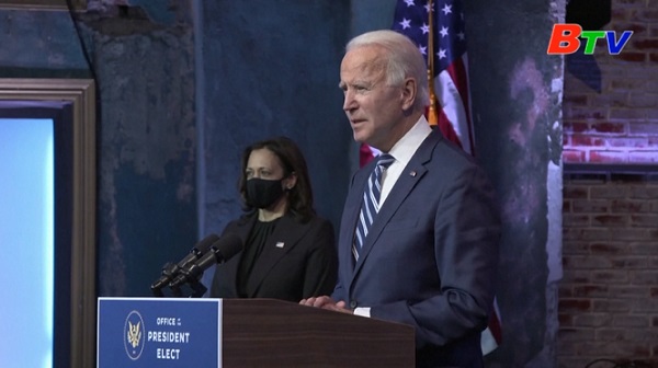 Ông Joe Biden tuyên bố tiếp tục thúc đẩy chuyển giao quyền lực 