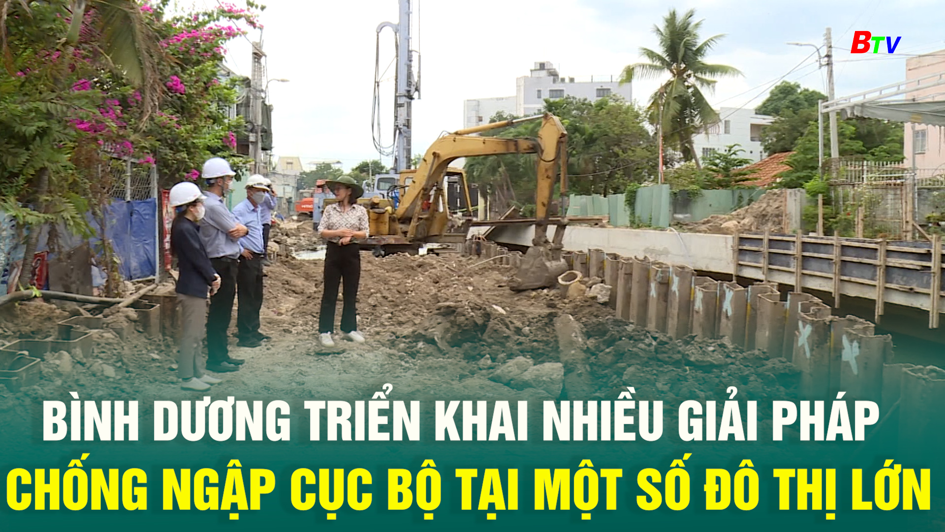 Bình Dương triển khai nhiều giải pháp chống ngập cục bộ tại một số đô thị lớn