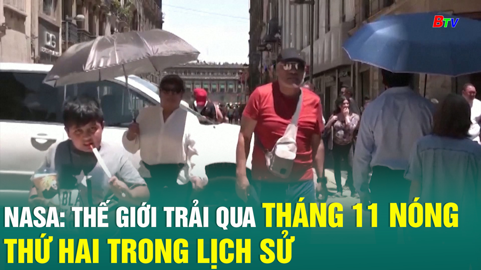 NASA: Thế giới trải qua tháng 11 nóng thứ hai trong lịch sử