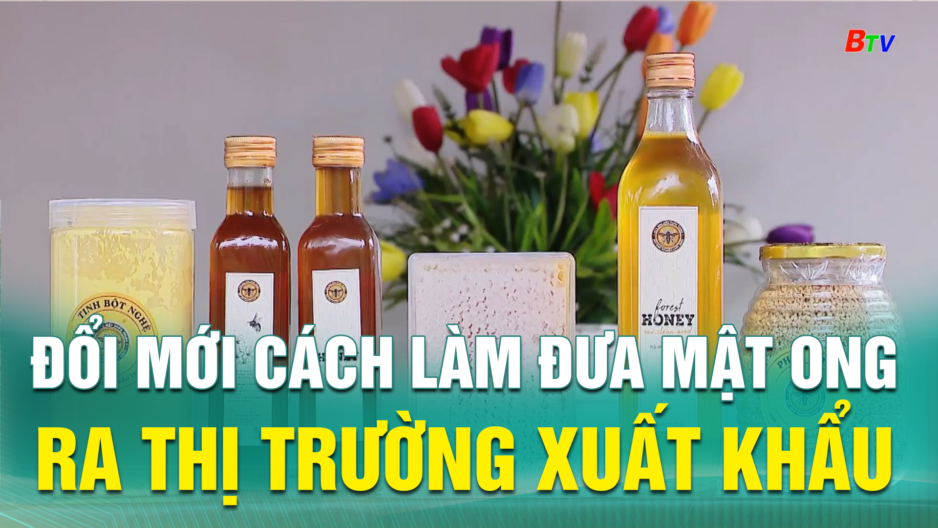 Đổi mới cách làm đưa mật ong ra thị trường xuất khẩu