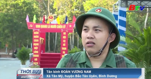 Huyện Bắc Tân Uyên hoàn thành tốt công tác giao quân năm 2020