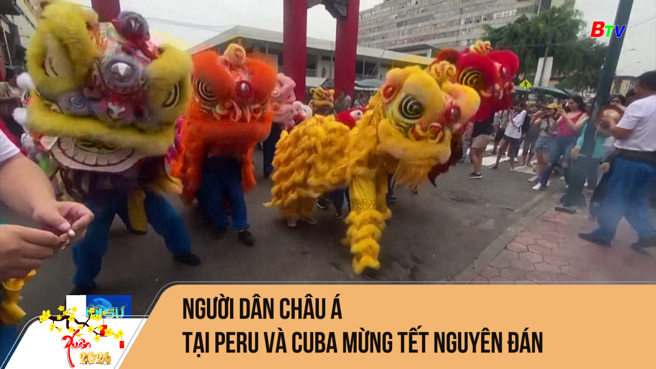 Người dân Châu Á tại Peru và Cuba Mừng Tết Nguyên Đán