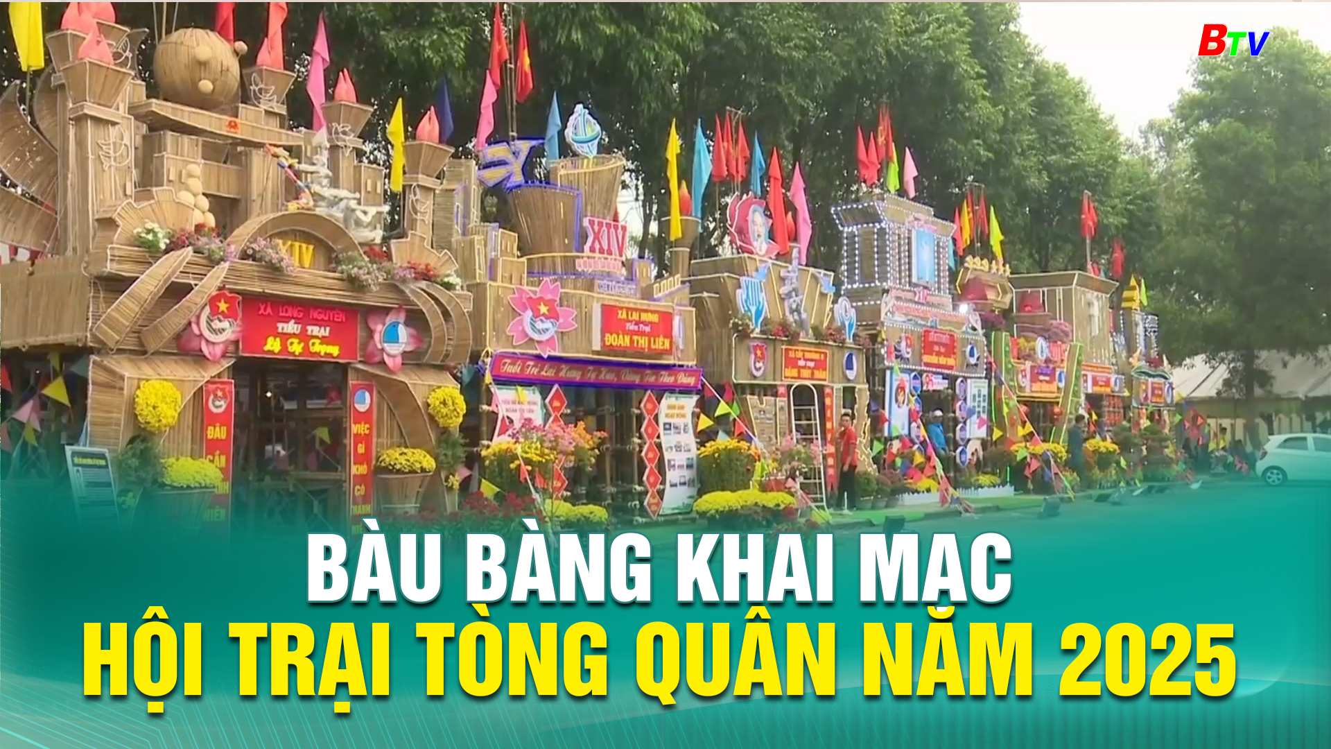 Bàu Bàng khai mạc Hội trại tòng quân năm 2025