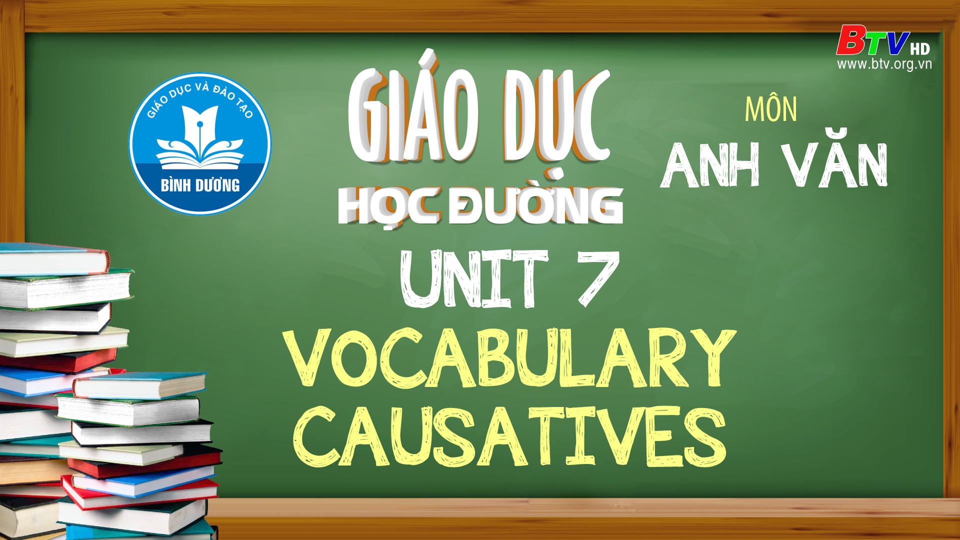 Môn Anh Văn - Vocabulary Causatives