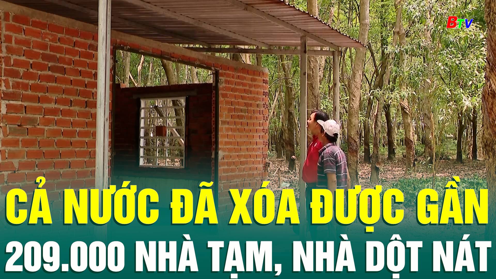 Cả nước đã xóa được gần 209.000 nhà tạm, nhà dột nát