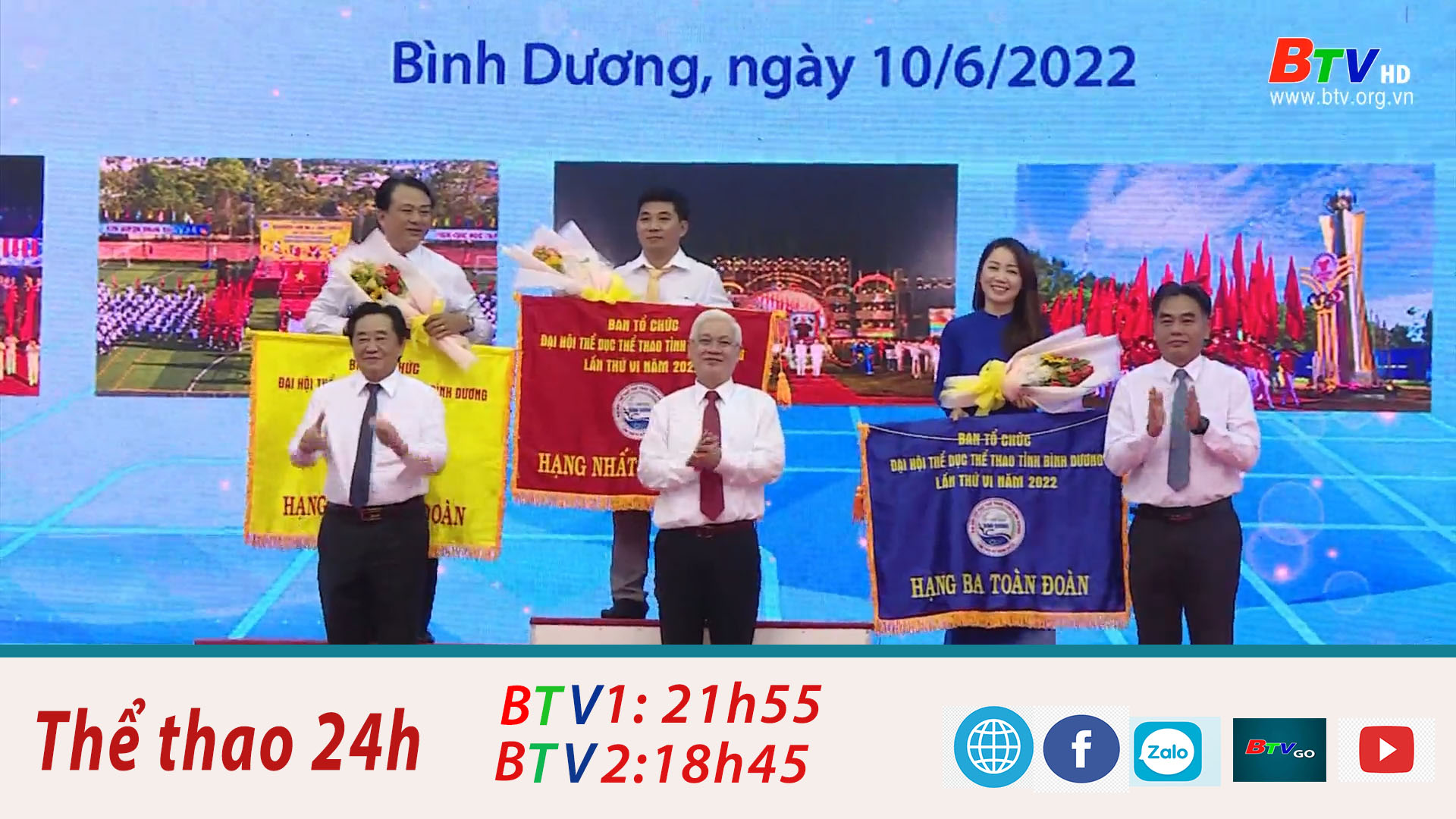 Lễ vinh danh thể thao Bình Dương