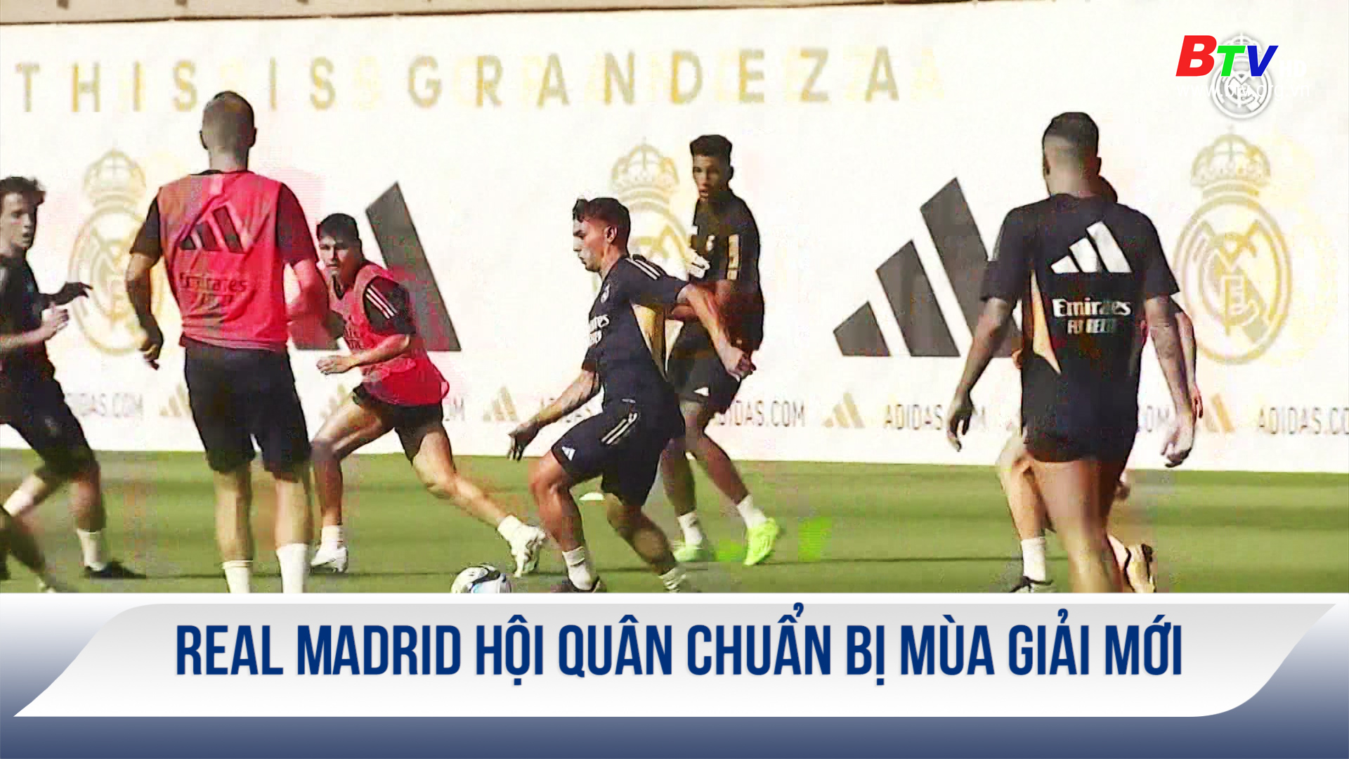 Real Madrid hội quân chuẩn bị mùa giải mới 