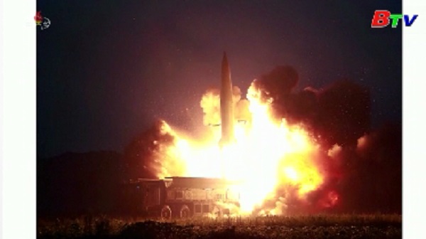  Mỹ theo dõi tình hình sau vụ phóng mới nhất của Triều Tiên 
