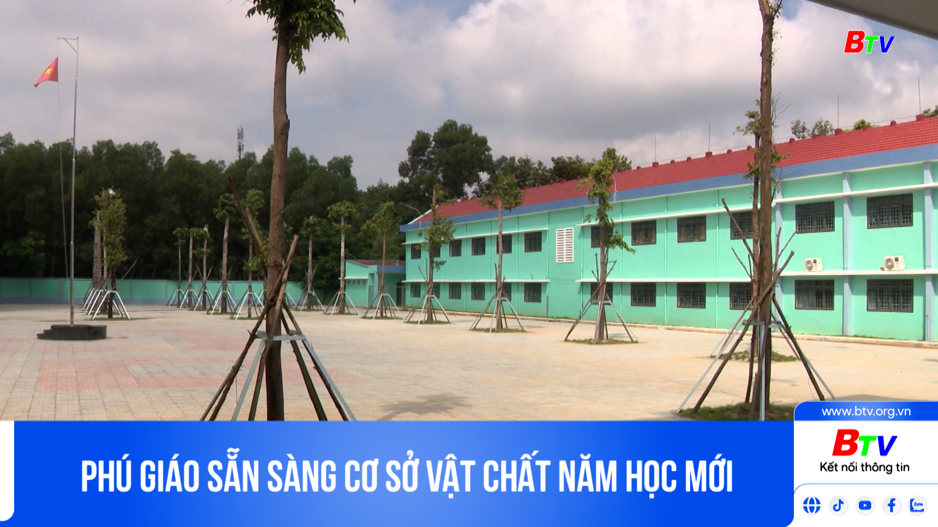 Phú Giáo sẵn sàng cơ sở vật chất năm học mới