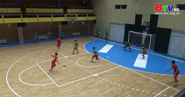 Đội tuyển Futsal Việt Nam sẵn sàng cho trận ra quân