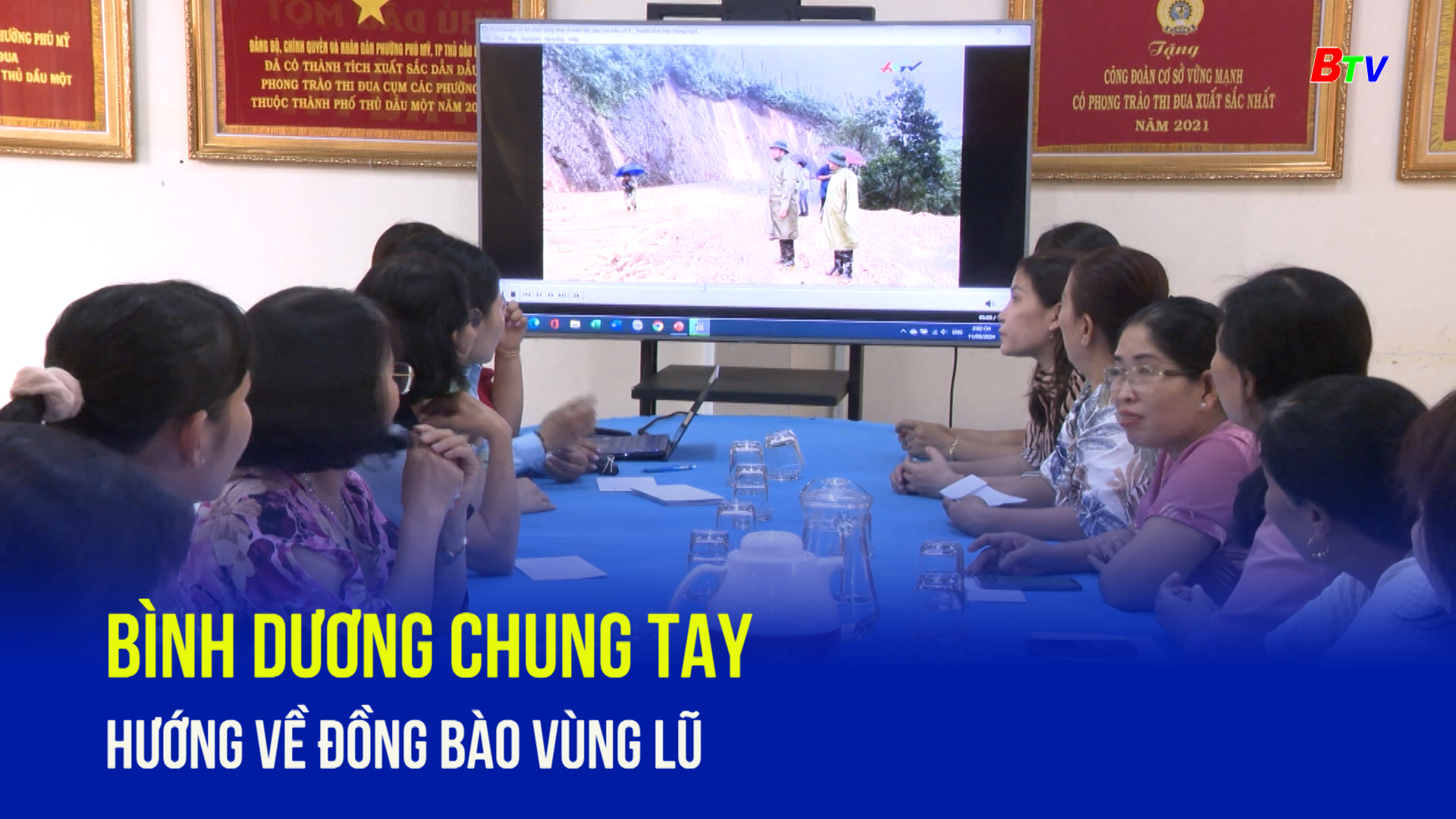 Bình Dương chung tay  hướng về đồng bào vùng lũ