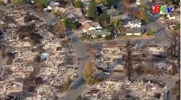 Mỹ - Ít nhất 21 người thiệt mạng do cháy rừng ở California