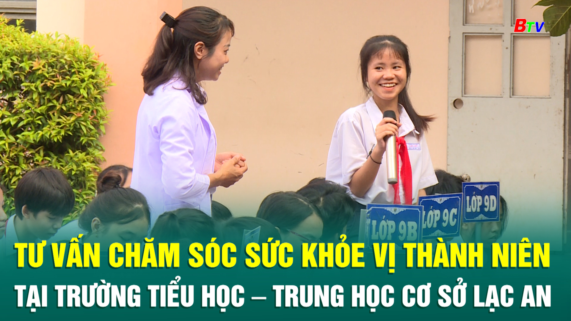 Hoạt động tư vấn chăm sóc sức khỏe vị thành niên tại Trường Tiểu học – Trung học cơ sở Lạc An