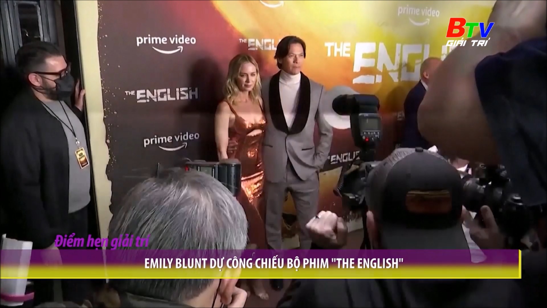 Emily Blunt dự công chiếu bộ phim “The English”