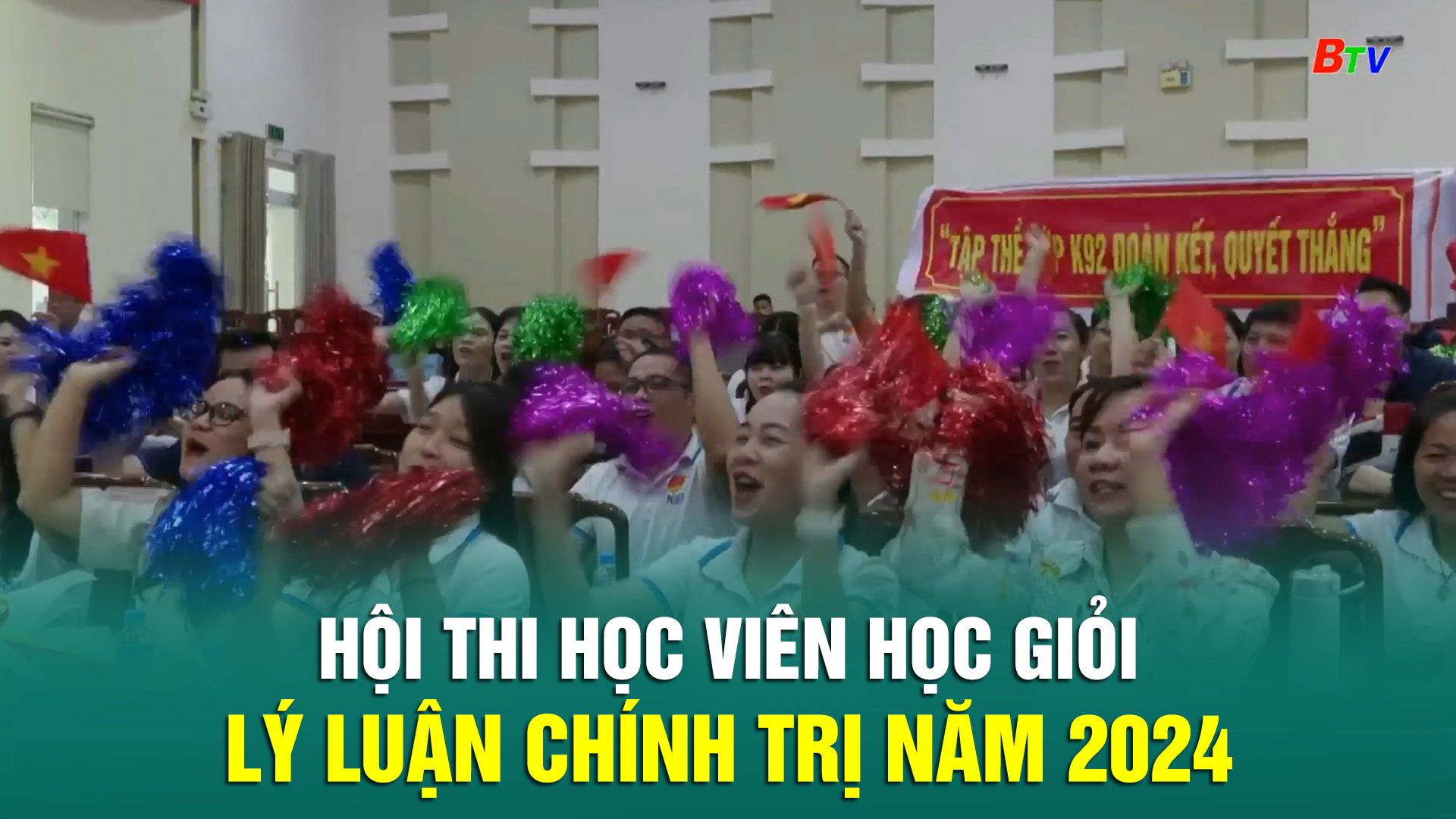 Hội thi Học viên học giỏi lý luận chính trị năm 2024