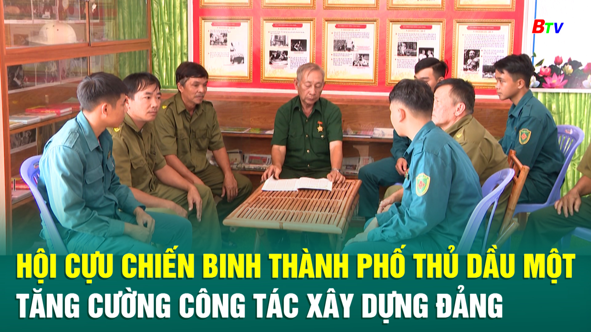 Hội Cựu chiến binh thành phố Thủ Dầu Một tăng cường công tác xây dựng Đảng