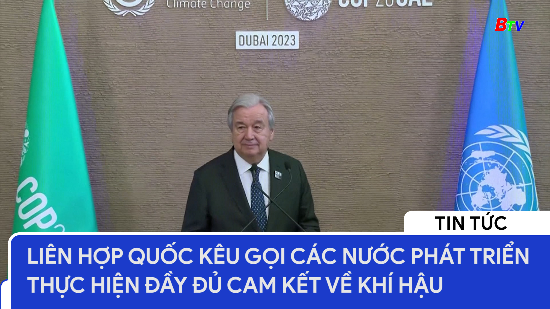 Liên hợp quốc kêu gọi các nước phát triển thực hiện đầy đủ cam kết về khí hậu