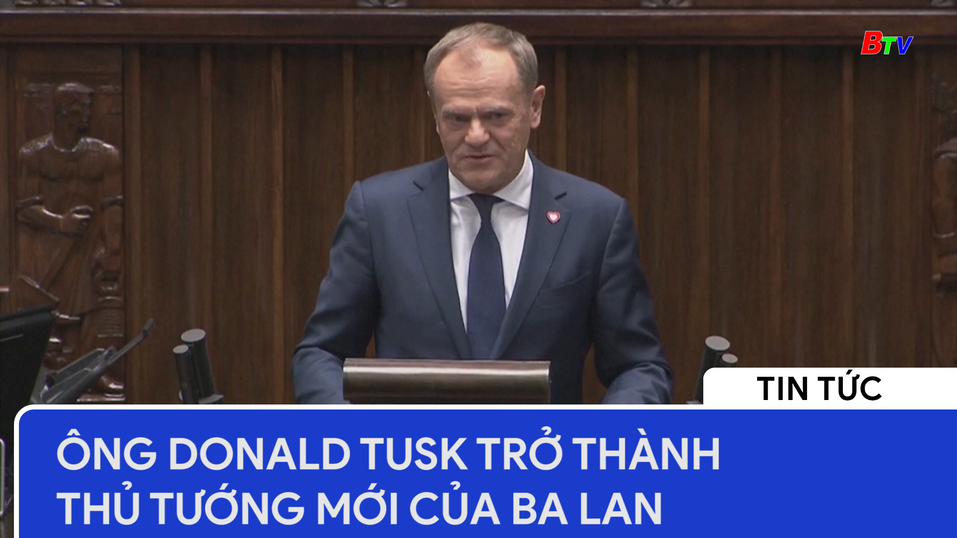 Ông Donald Tusk trở thành Thủ tướng mới của Ba Lan