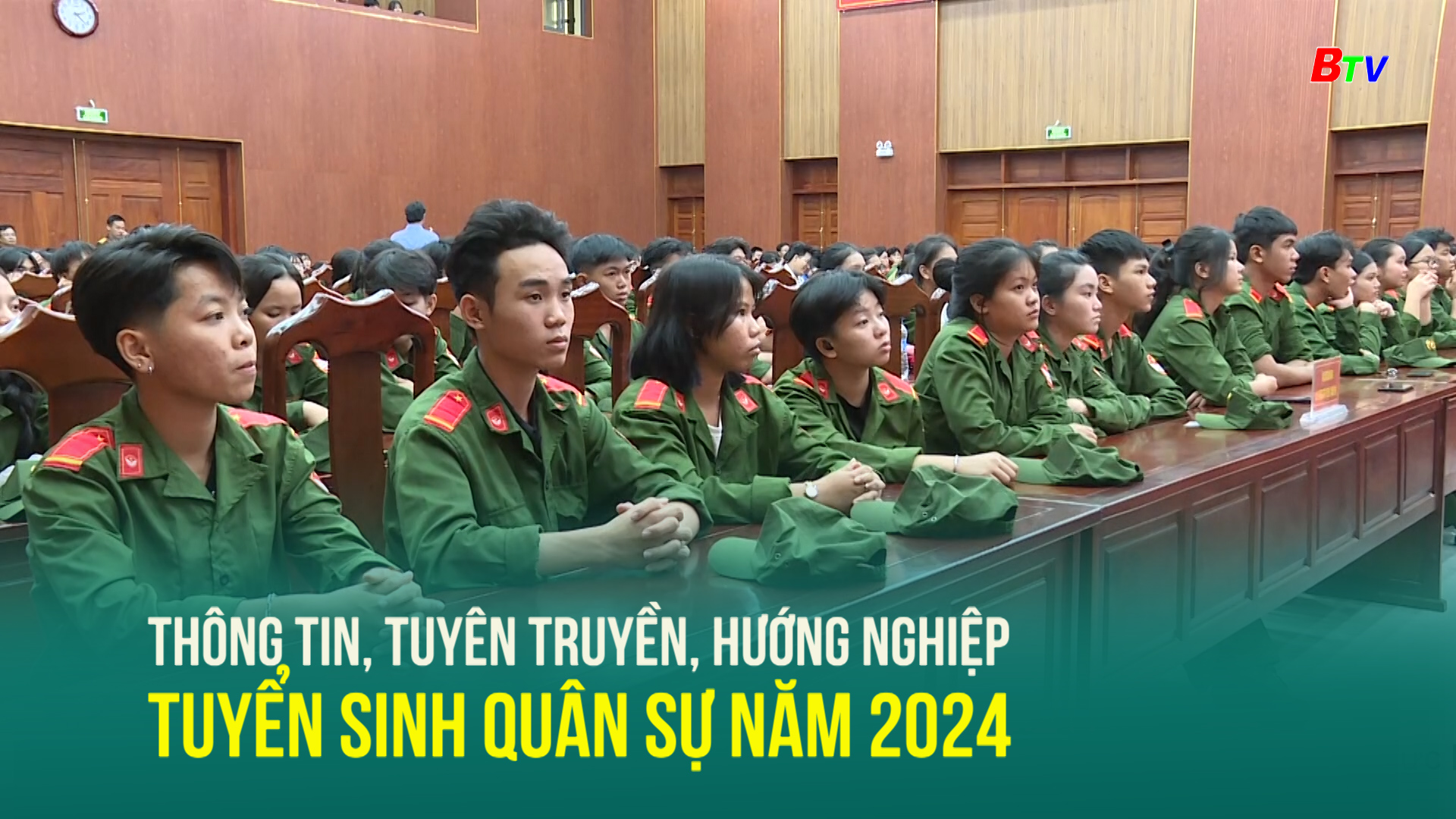 Thông tin, tuyên truyền, hướng nghiệp tuyển sinh Quân sự năm 2024