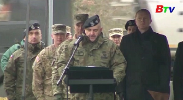 Mỹ triển khai binh sĩ tới Ba Lan