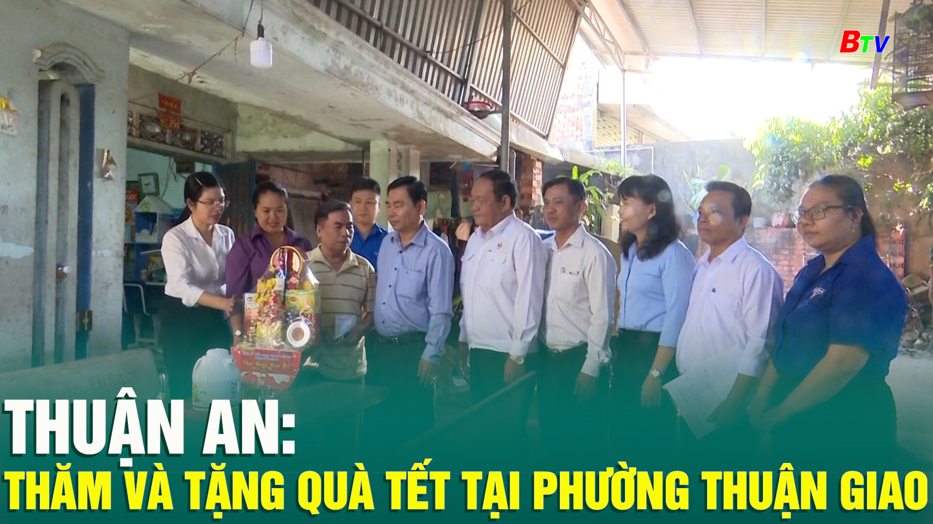 Thuận An: Thăm và tặng quà Tết tại phường Thuận Giao