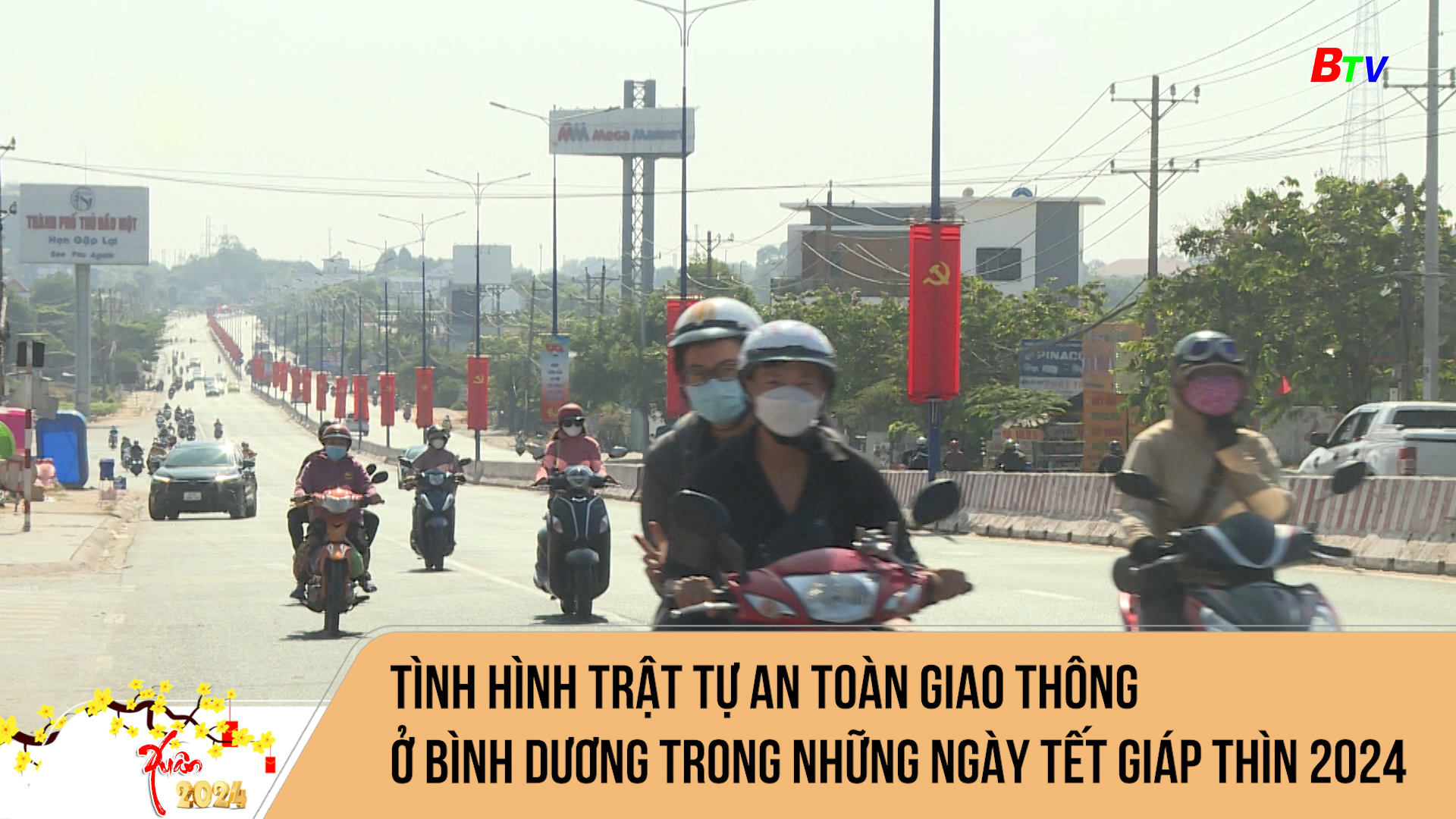 Tình hình trật tự an toàn giao thông ở Bình Dương trong những ngày Tết Giáp thìn 2024