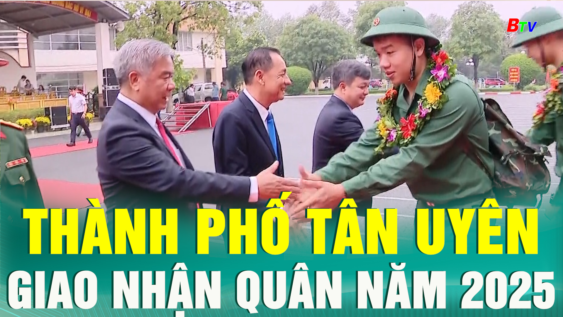 Thành phố Tân Uyên giao nhận quân năm 2025