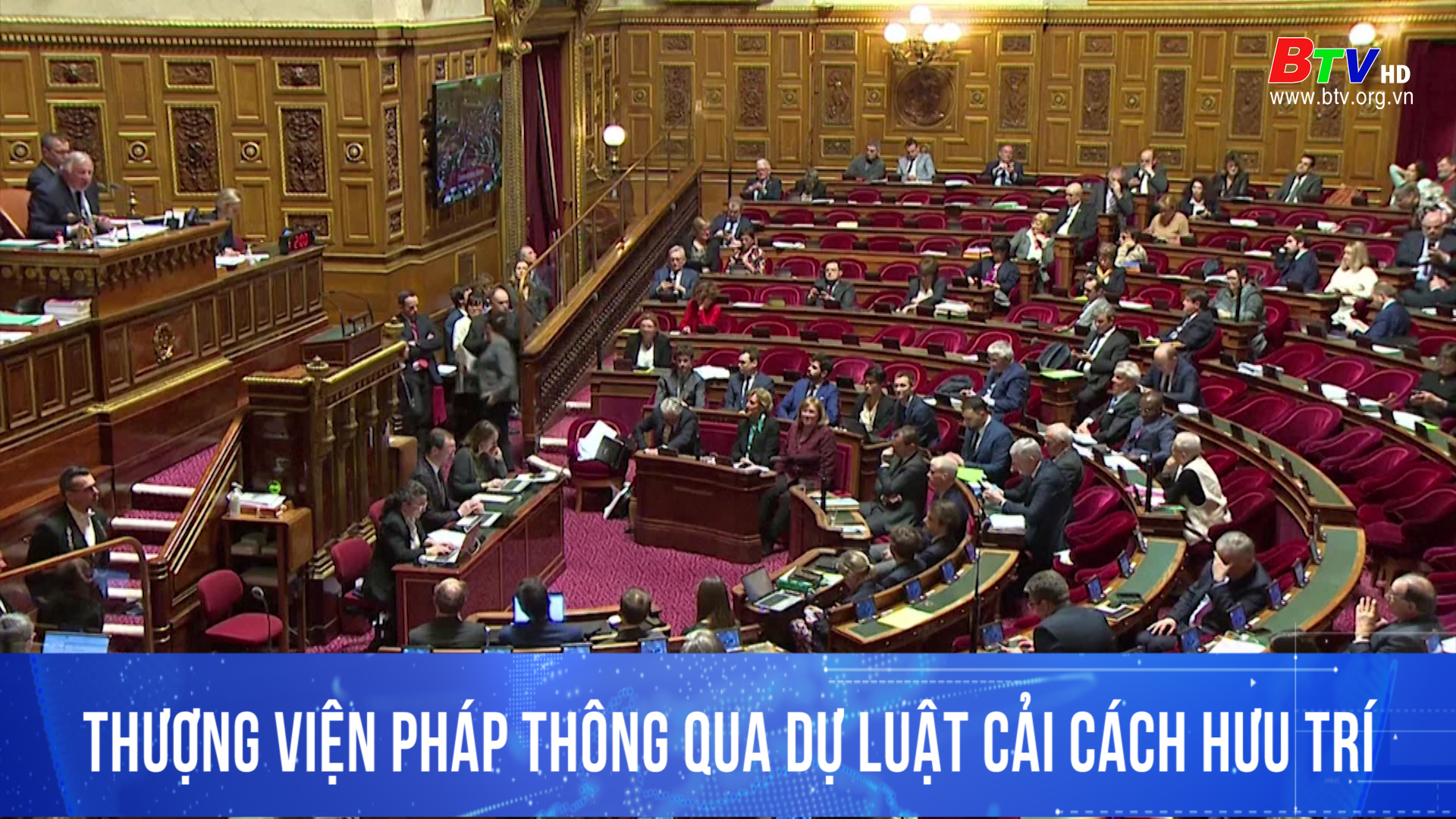 Thượng viện Pháp thông qua dự luật cải cách hưu trí