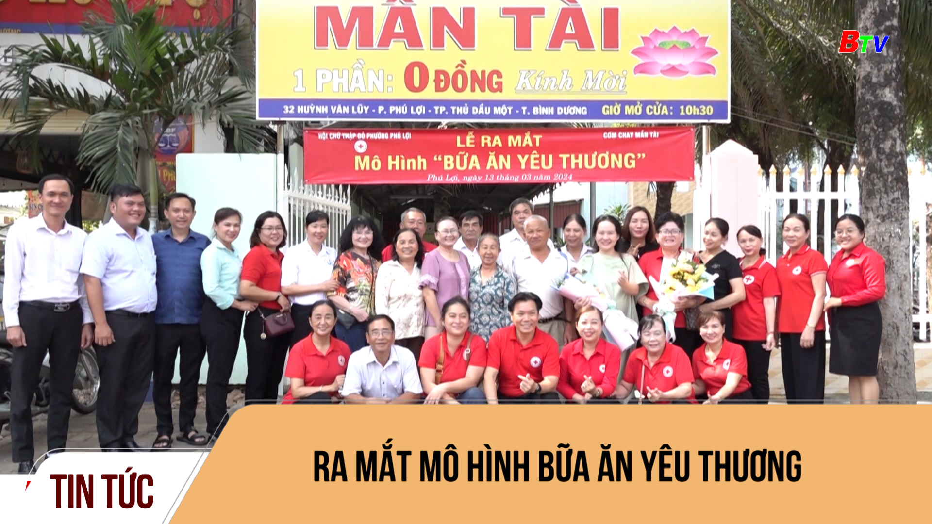 Ra mắt mô hình bữa ăn yêu thương