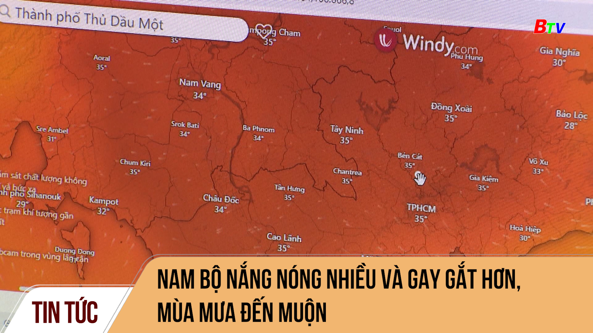 Nam bộ nắng nóng nhiều và gay gắt hơn, mùa mưa đến muộn