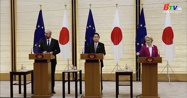 Nhật Bản, EU nhất trí hợp tác đảm bảo an ninh năng lượng