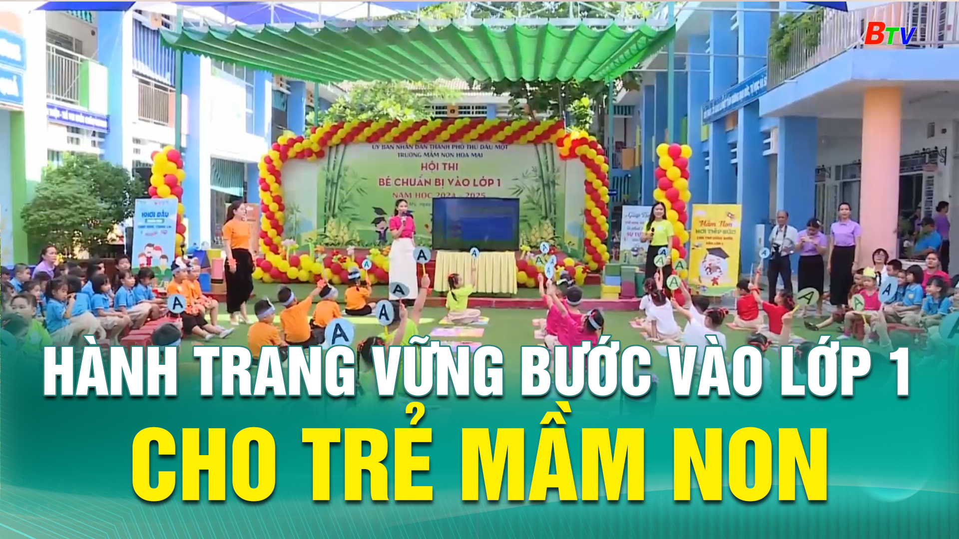 Hành trang vững bước vào lớp 1 cho trẻ mầm non