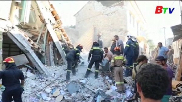 Ít nhất 1 người thiệt mạng sau vụ động đất ở Hy Lạp và Thổ Nhĩ Kỳ