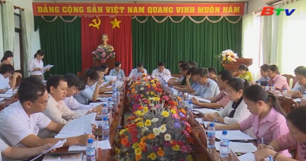 Huyện Dầu Tiếng đánh giá tình hình kinh tế xã hội, quốc phòng an ninh trogn 6 tháng đầu năm 2018