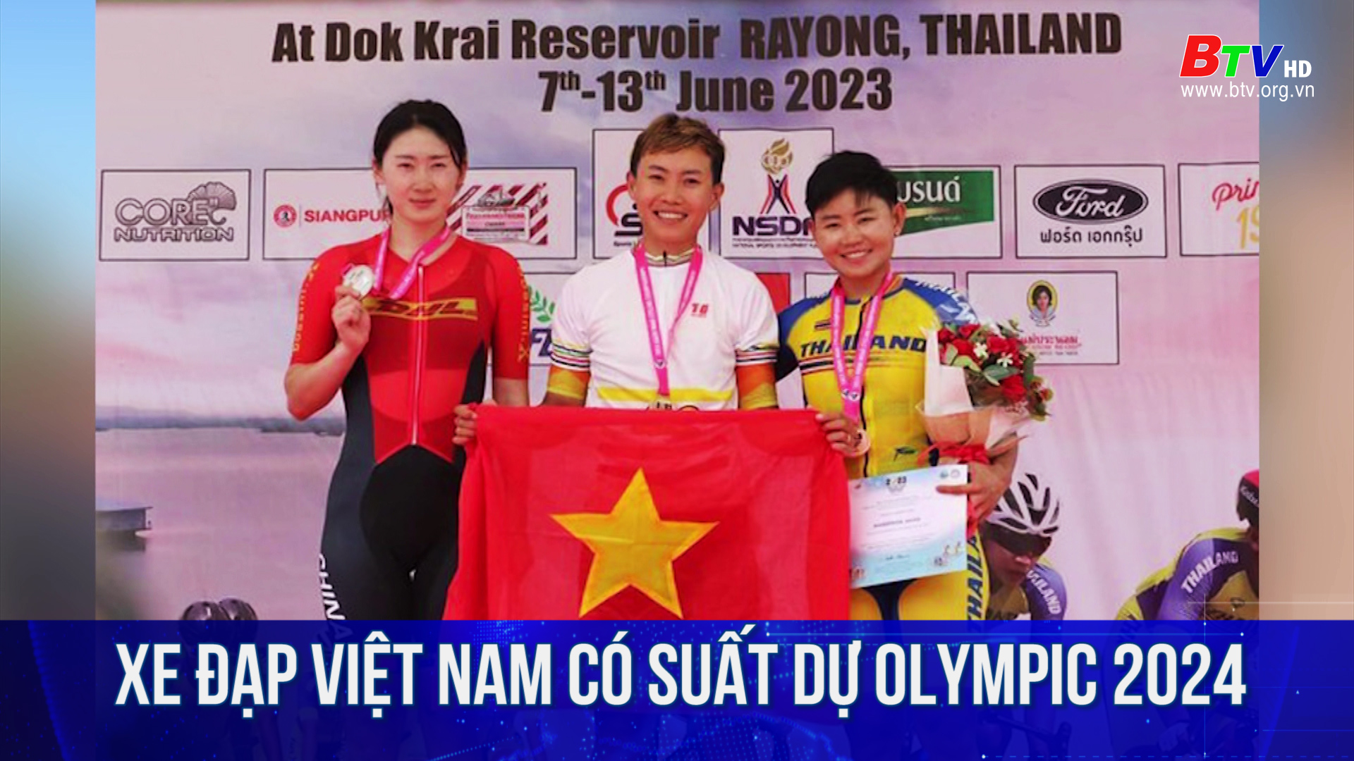 Xe đạp Việt Nam có suất dự Olympic 2024