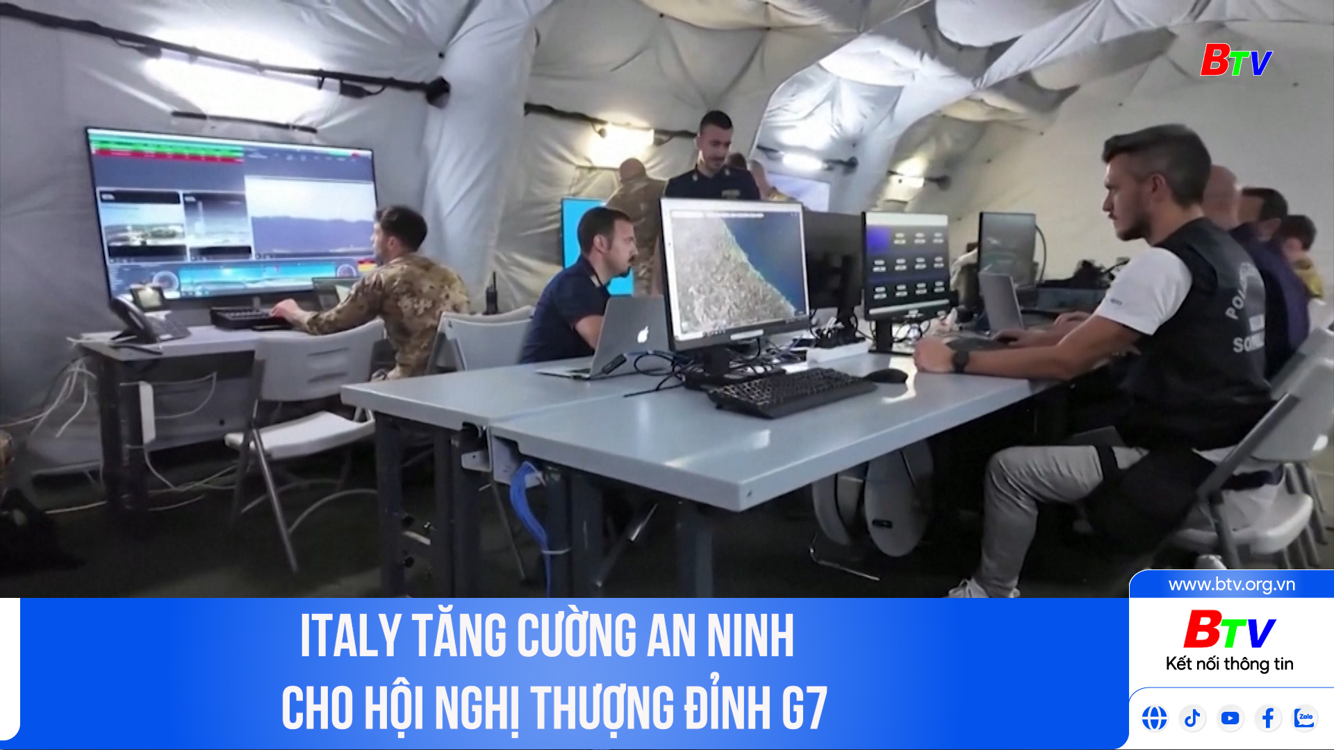 Italy tăng cường an ninh cho hội nghị thượng đỉnh G7