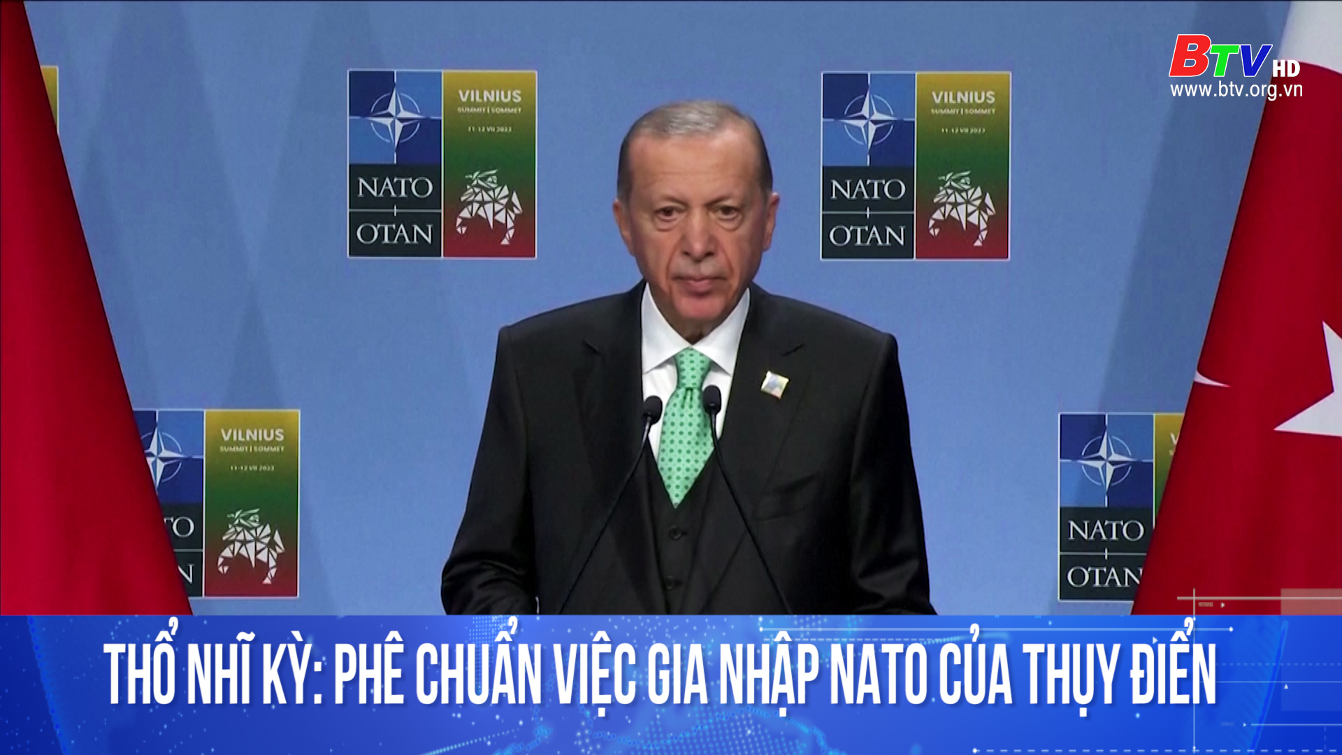 Thổ Nhĩ Kỳ: phê chuẩn việc gia nhập NATO của Thụy Điển