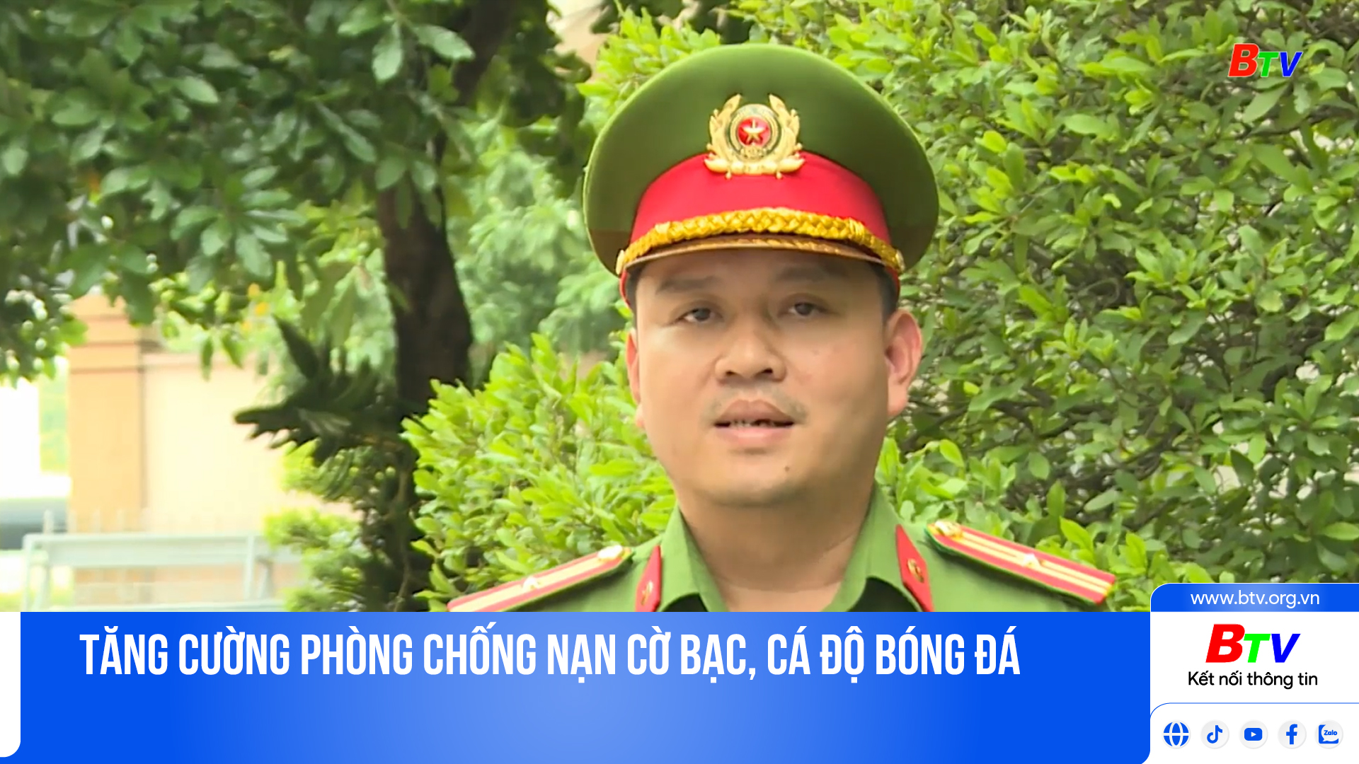 Tăng cường phòng chống nạn cờ bạc, cá độ bóng đá