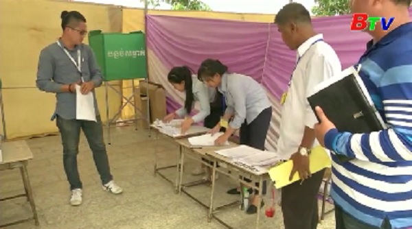 Campuchia công bố kết quả tạm thời bầu cử Quốc hội khóa VI
