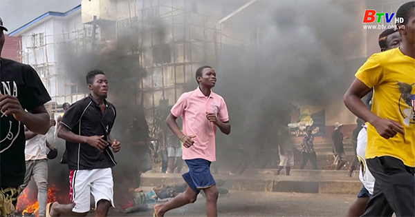 AU lên án các cuộc biểu tình bạo lực ở Sierra Leone
