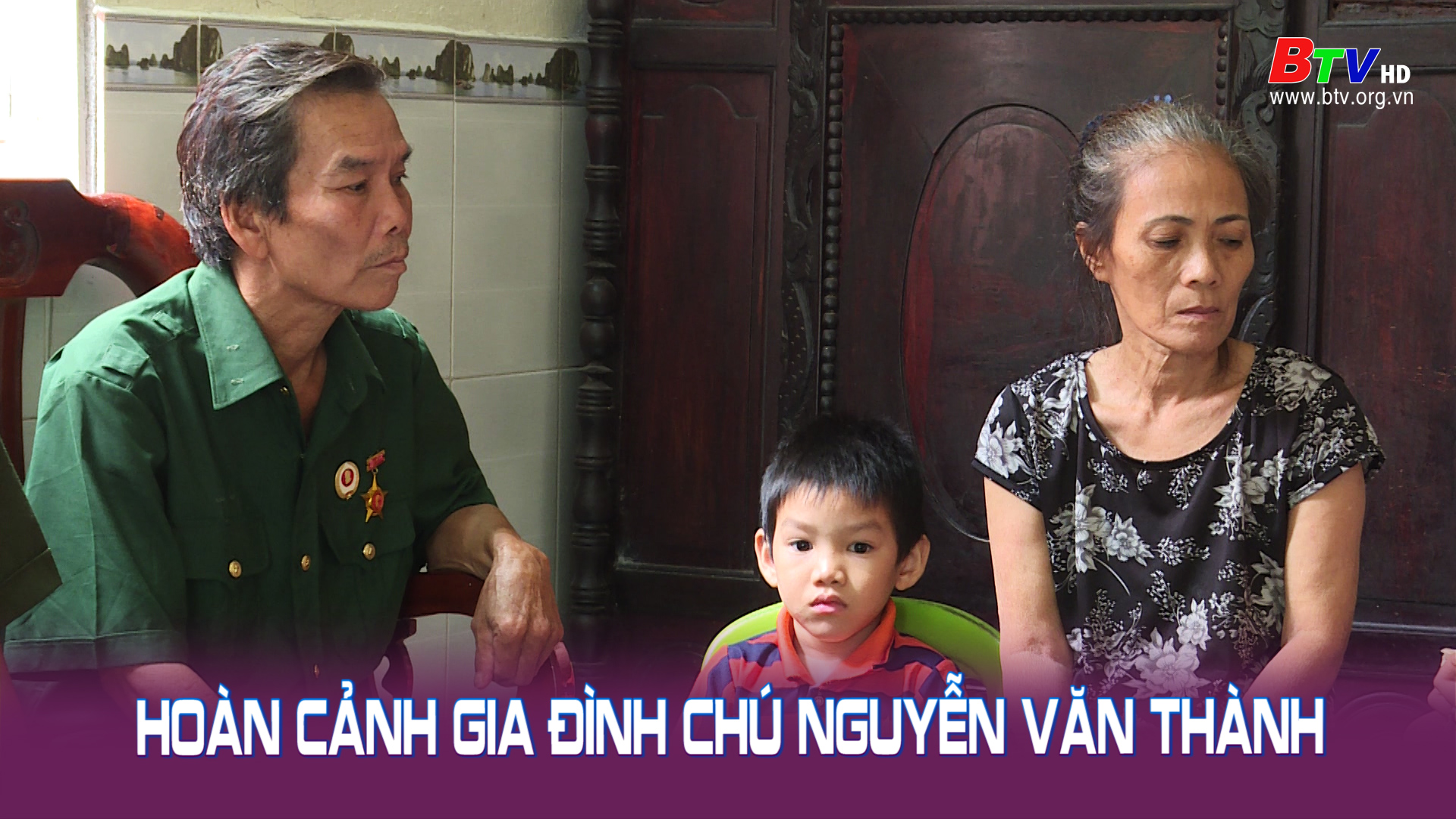 Hoàn cảnh gia đình chú Nguyễn Văn Thành