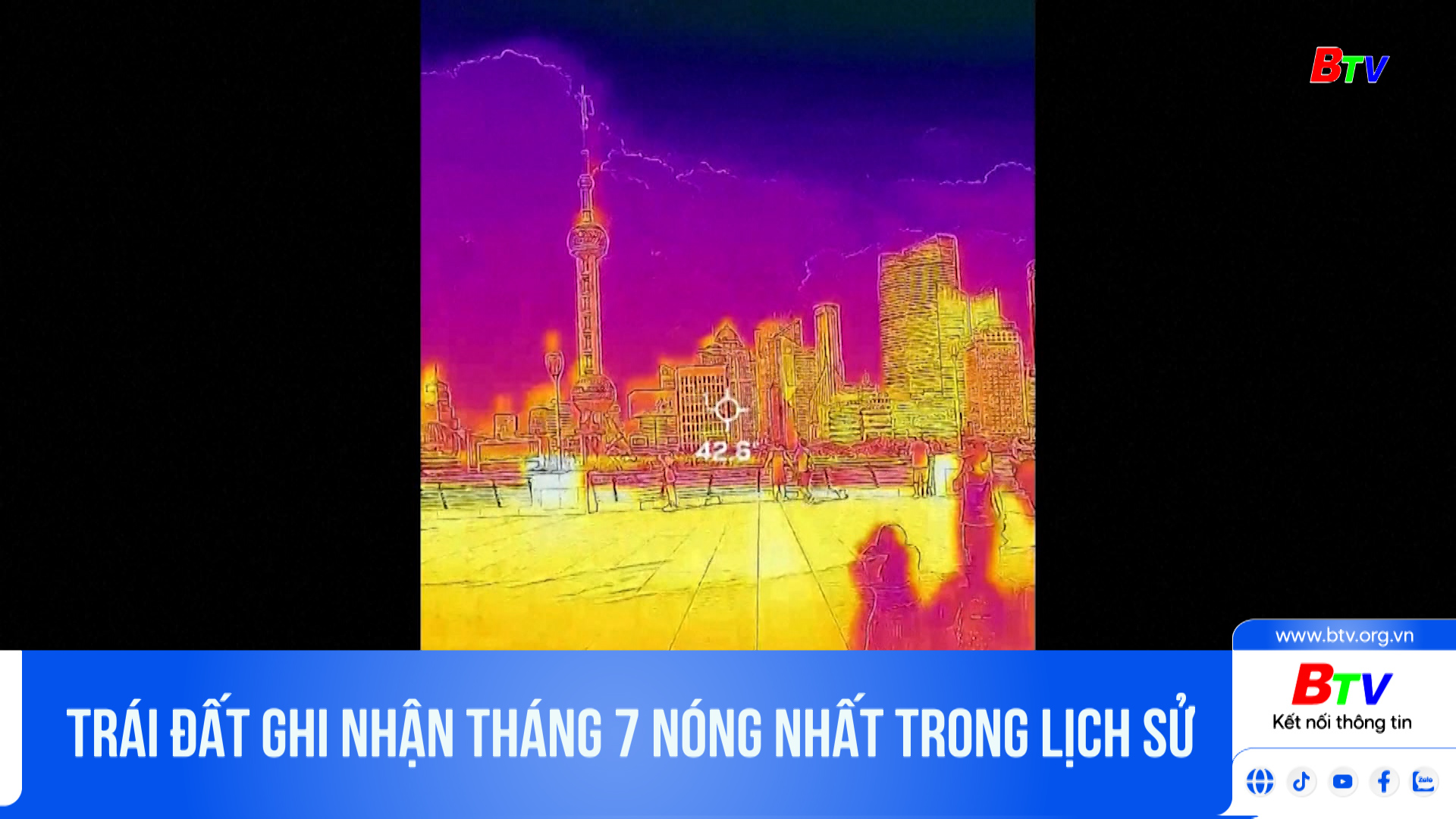 Trái đất ghi nhận tháng 7 nóng nhất trong lịch sử