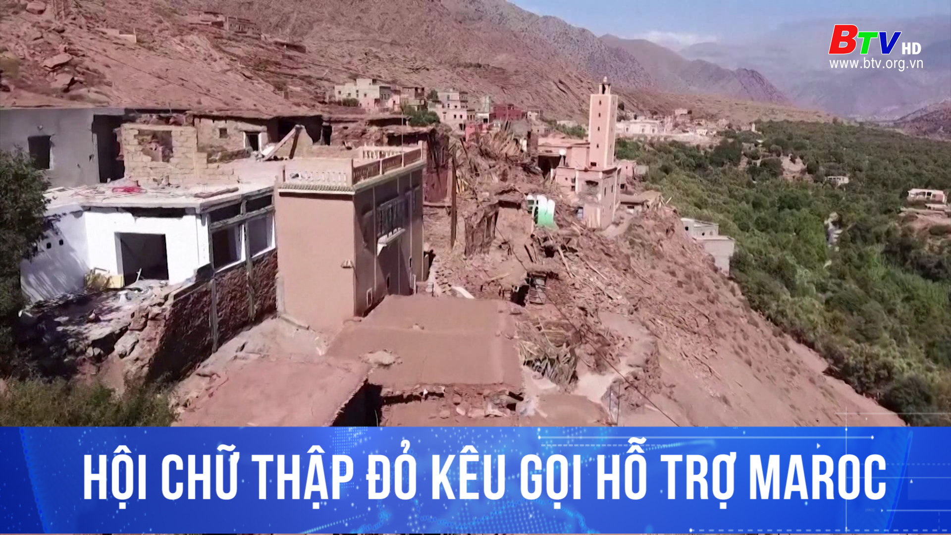 Hội chữ thập đỏ kêu gọi hỗ trợ Maroc