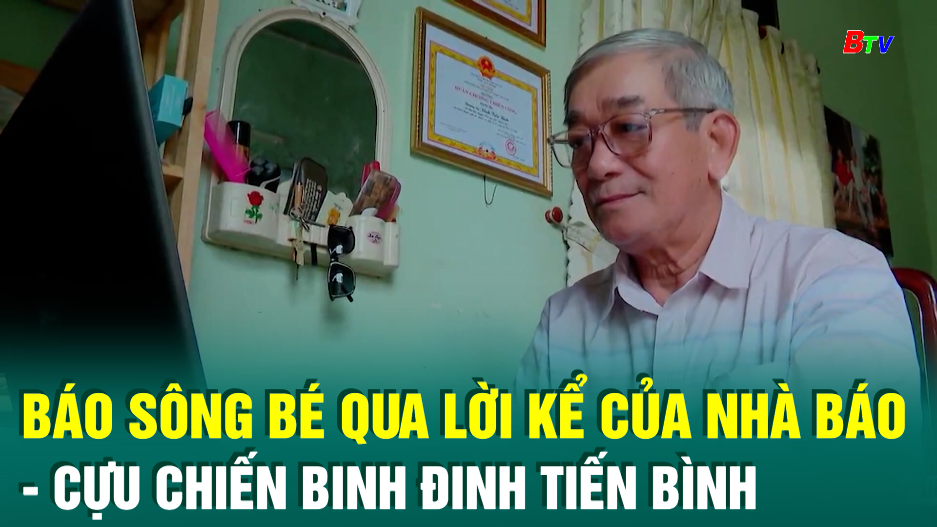 Báo Sông Bé qua lời kể của Nhà báo - Cựu chiến binh Đinh Tiến Bình