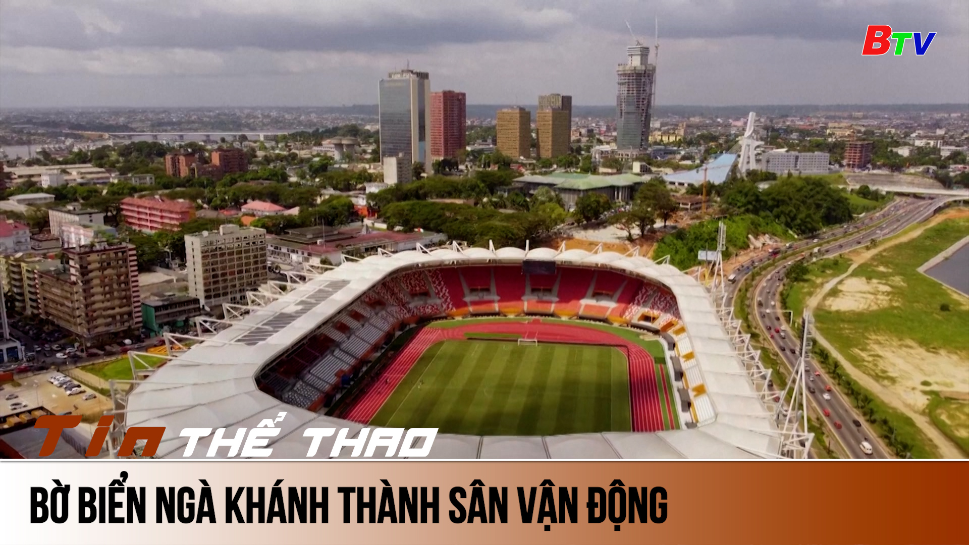 Bờ Biển Ngà khánh thành các sân vận động | Tin Thể thao 24h