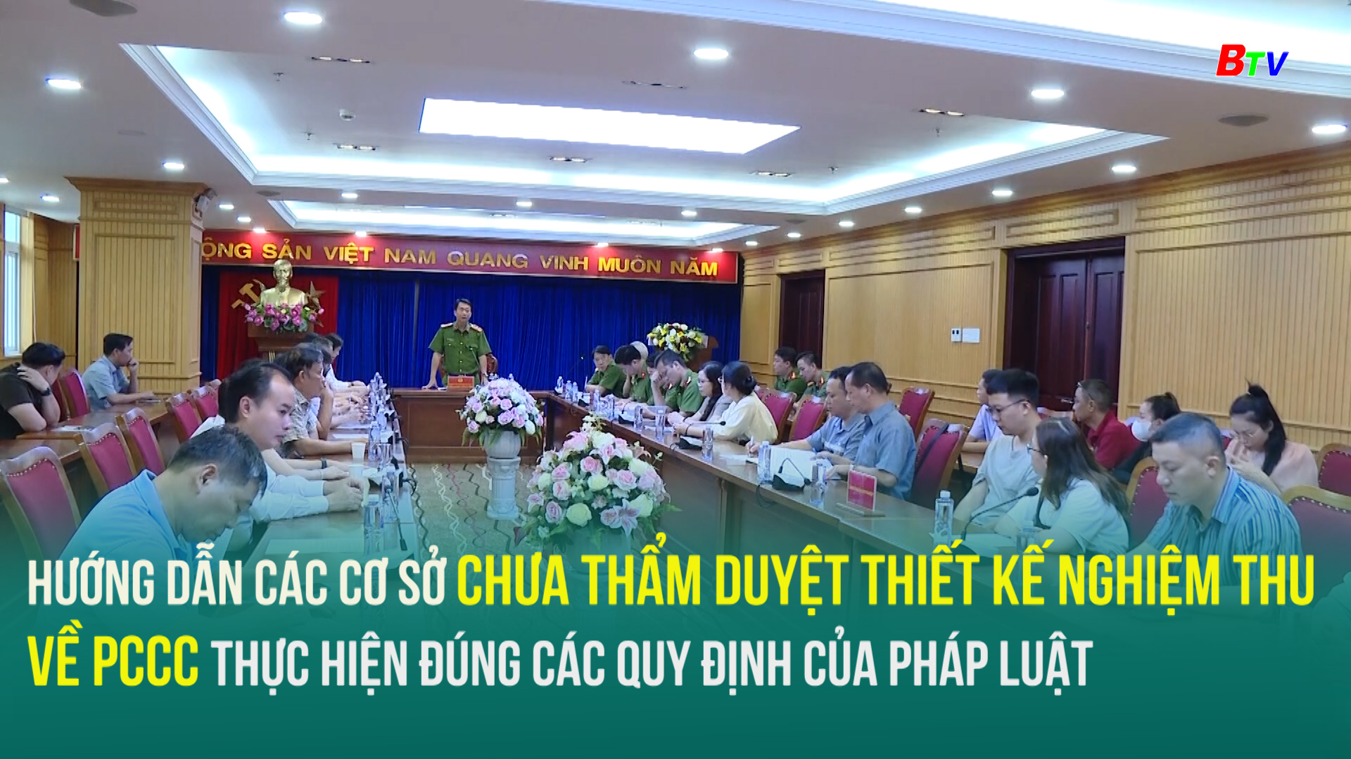 Hướng dẫn các cơ sở chưa thẩm duyệt thiết kế nghiệm thu về PCCC thực hiện đúng các quy định của Pháp luật