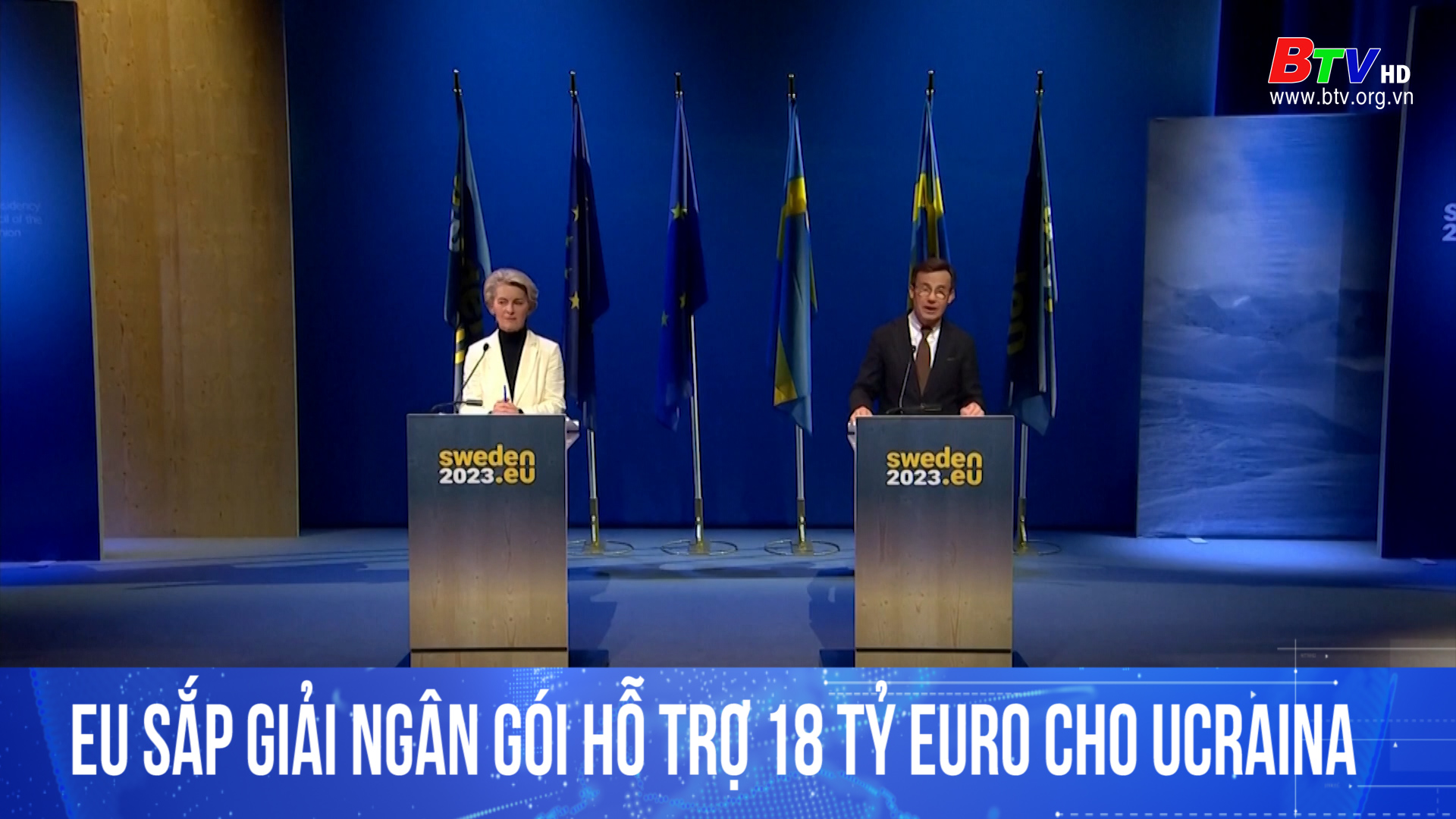 EU sắp giải ngân gói hỗ trợ 18 tỷ Euro cho Ucraina