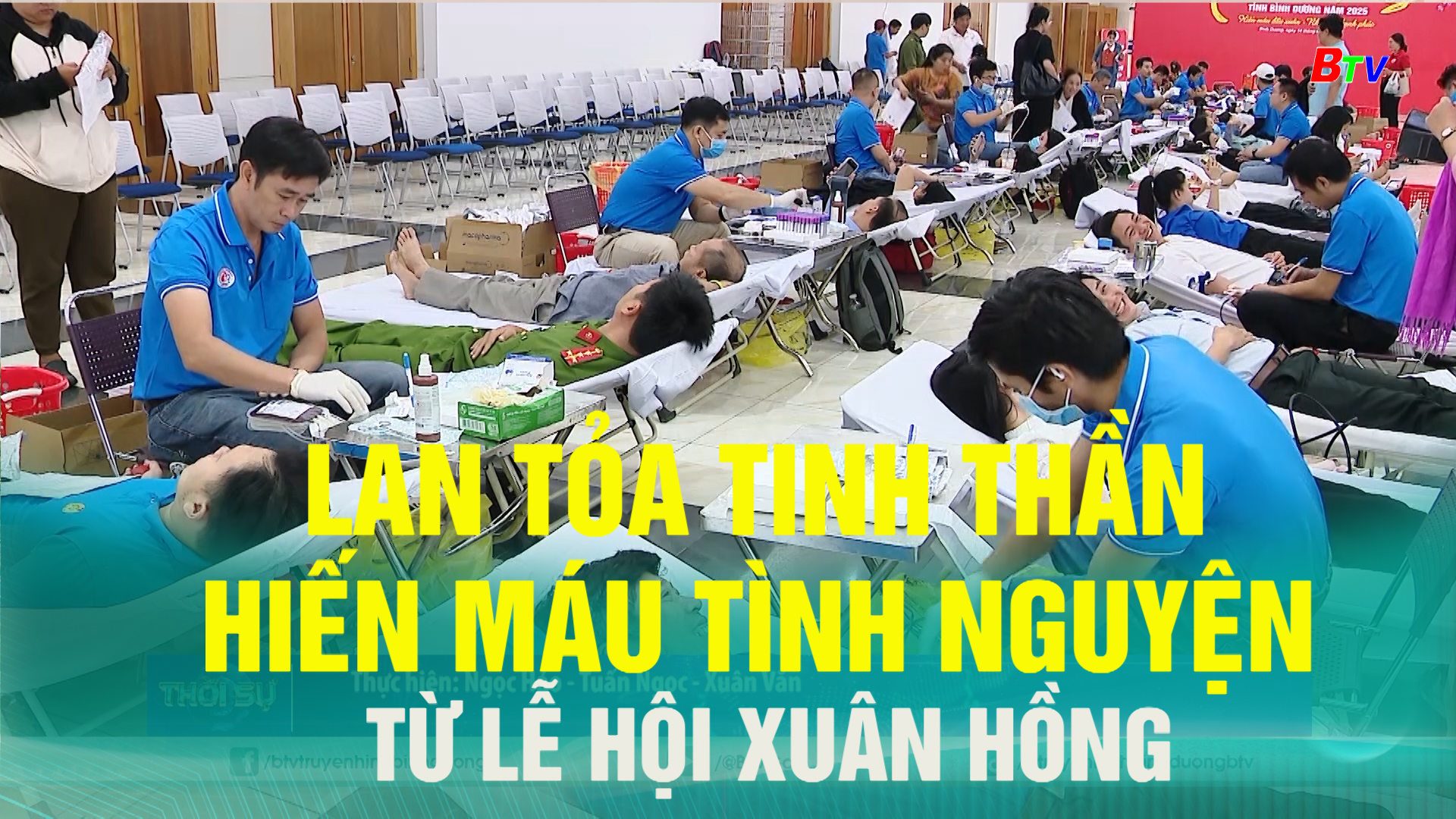 Lan tỏa tinh thần hiến máu tình nguyện từ lễ hội Xuân Hồng