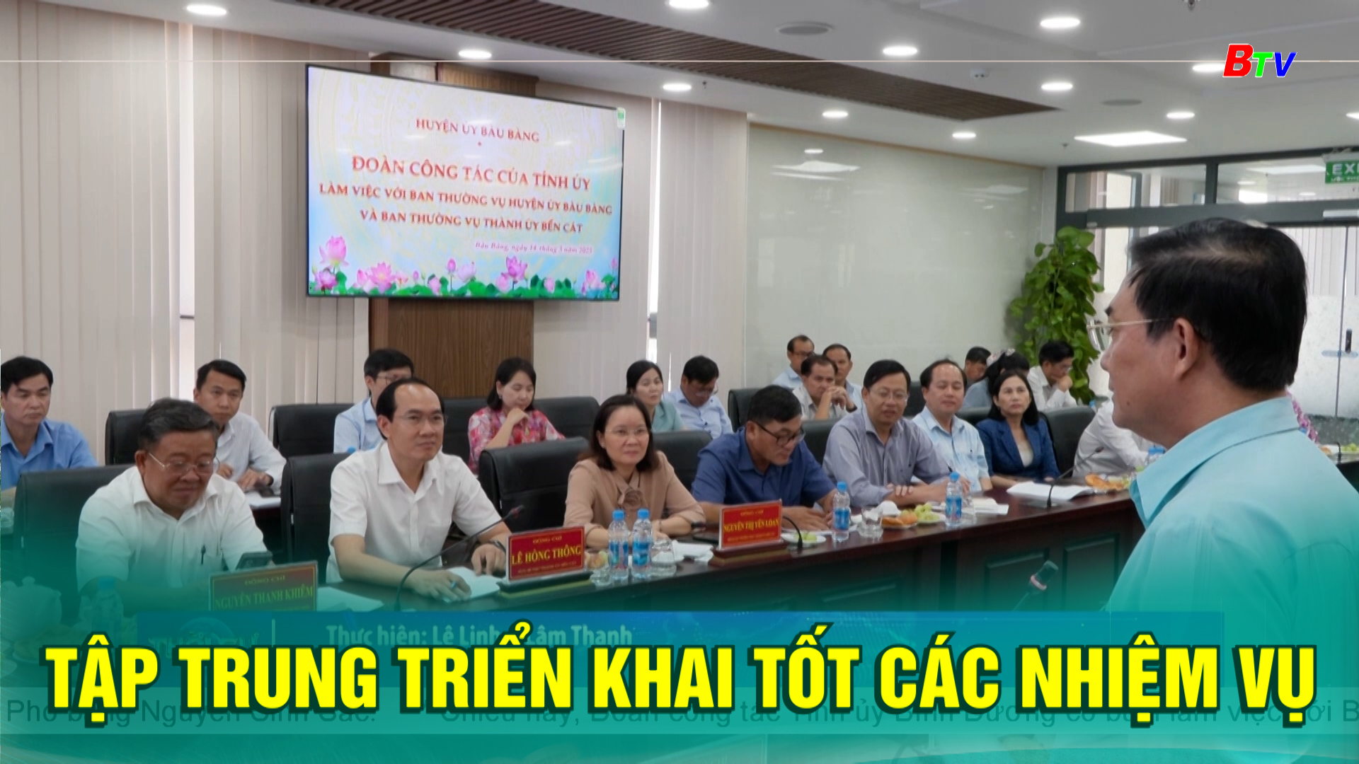 Tập trung triển khai tốt các nhiệm vụ